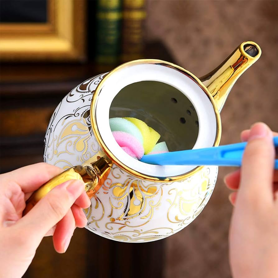 高級、茶器 Amazon | KINGZHUO ティーポット 高級ギルディング ティーポット